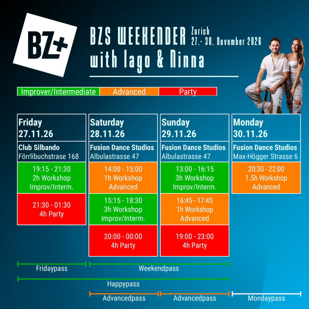 Zoukdays Zurich Nov26 Program 1