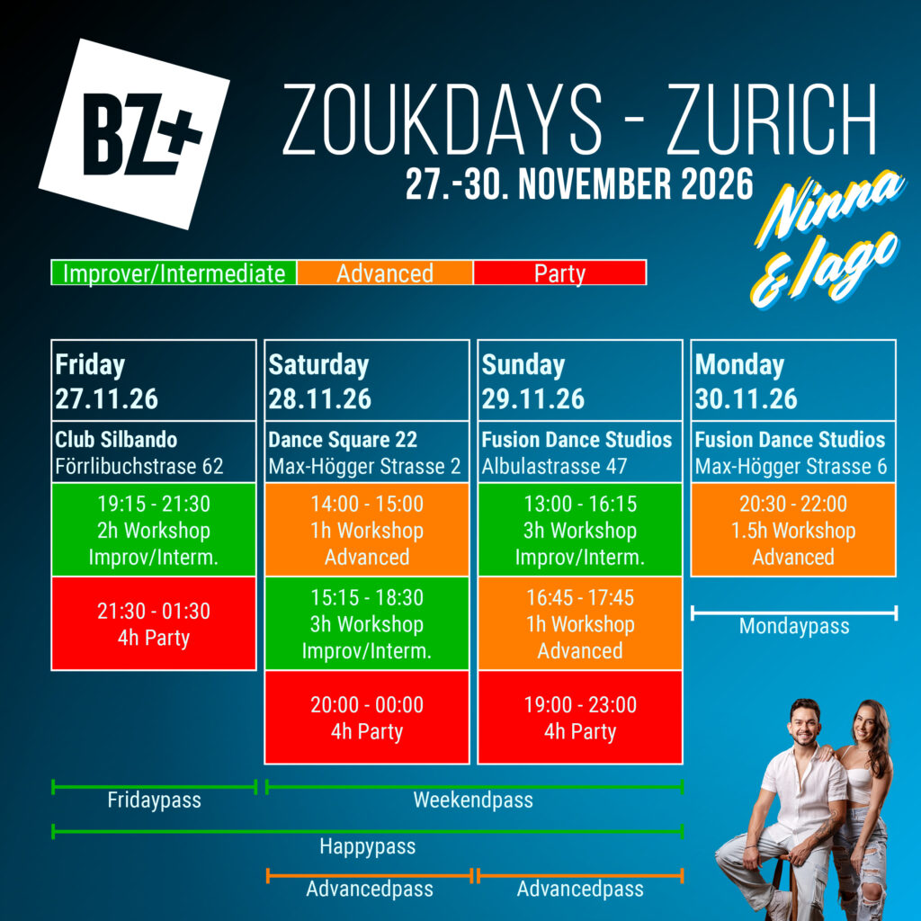Zoukdays Zurich Nov26 Program 4